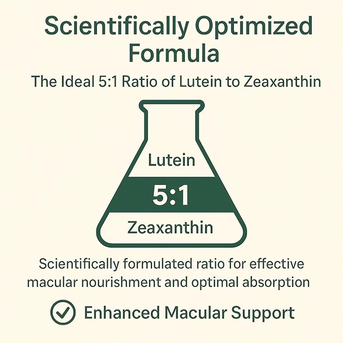14 in 1 Advanced Eye Formula, 2 Pack Eye Vitamin and Mineral Supplement with Lutein, Zinc, Zeaxanthin & Bilberry Extract for Vision Care, 120 Capsules