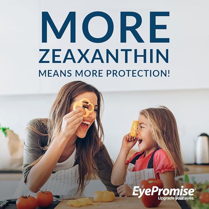 EyePromise Screen Shield Teen Eye Vitamin - 30-Count, 30-Day Supply - Chewable Eye Supplement for Kids with Zeaxanthin, Lutein, Zinc & Vitamins for Tired, Strained Eyes