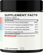 DEDICAD Support Formula 500mg – with Fisetin, Trimethylglycine (TMG), Resveratrol & Quercetin – 60 Capsules