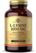 Solgar L-Lysine 1000 mg, 100 Tablets - Enhanced Absorption and Assimilation - Promotes Integrity of Skin and Lips - Collagen Support - Amino Acids - Non GMO, Vegan, Gluten Free - 100 Servings