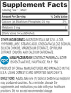 Earth's Splendor Melatonin 6 MG Bilayer Tablets, Sleep Aid Supplement, 60 Count - 2 Month Supply