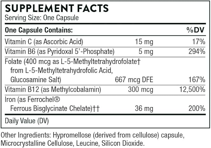 THORNE - Wellness Support - Blood Support & Vitamin D-5000 Combo - 60 Servings