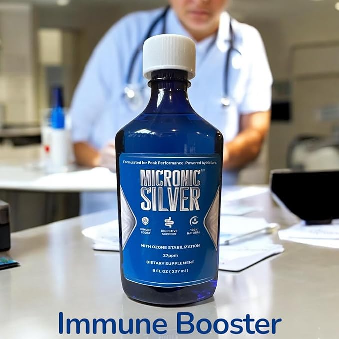 Micronic Silver Dietary Supplement 8oz 27ppm