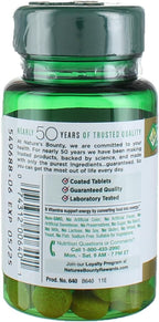 Nature's Bounty Vitamin B-2 100 mg, 100 Tablets (Pack of 6)