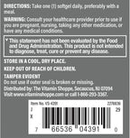 The Vitamin Shoppe Saw Palmetto 320mg - Prostate Health & Urinary Support | Standardized Berry Extract | 100 Softgels | Men's Formula