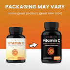NutraChamps (2 Pack) Vitamin C 1000mg with Elderberry, Citrus Bioflavonoids & Rose Hips - 120 Capsules Vegan, Non-GMO Antioxidant Supplement for Immune Health & Collagen Production 500mg Powder Pills
