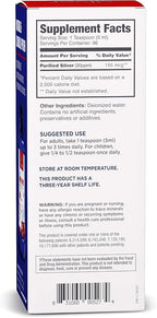 Silver Biotics 30 PPM Extra Strength Daily Immune Support Supplement with Patented Multivalent Silversol Technology | The Perfect Daily Defense Boost for Your Immune System | 16 Fl Oz