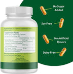 BESTVITE Curcumin 510mg (Turmeric)(120 Vegetarian Capsules) with Curcumin C3 Complex & Bioperine - Standardized to 95% Curcuminoids - No Stearates - Vegan - Non GMO - Gluten Free