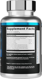 Essential Elements T-Hero Platinum Male Health Supplement for Mens Health - Muscle Growth Support & T-Health with Shoden Ashwagandha, Shilajit, DIM & More - Gym Supplements for Men - 120 Caps
