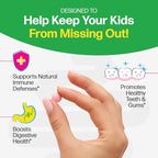 Culturelle Kids Chewable Daily Probiotic for Kids, Ages 3+, 30 Count, #1 Pediatrician-Recommended Brand, Natural Berry Flavored Daily Probiotics for Digestive Health, Oral Care & Immune Support