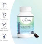 Total Eye Health+ – Lutein and Zeaxanthin Eye Supplements with Plant Extracts for Visual Wellness & Daily Comfort – Non-GMO Eye Vitamins for Adults (30 Softgels)