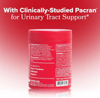 O Positiv URO Urinary Tract Health Supplement for Women, 60 Count (Pack of 1) - Urinary Support Vitamins with Pacran Complete Cranberry Extract, D-Mannose, & Vitamin C - Vegan & Gluten-Free