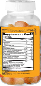Airborne 750mg Vitamin C Immune Support Supplement Gummies for Adults, Zesty Orange Flavor, Gluten Free Crafted Blend with Powerful Antioxidants Vitamins A C & E, 63 Gummies (3 Pack)