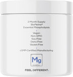 Codeage Liposomal Magnesium Glycinate Supplement, 2-Month Supply, Bisglycinate Magnesium Chelate, Chelated Magnesium Mineral Pills, BioPerine Black Pepper Vitamins Capsules, Non-GMO Vegan, 240 ct