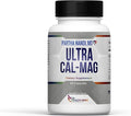 Highly Bioavailable Cal Mag, 90 Caps. Calcium Supplement 200mg & Magnesium Supplement 175mg. 3 Forms of High Absorption Magnesium & Calcium w/Phosphorus, 75mg for Bone Health, Energy by Doctor Nandi