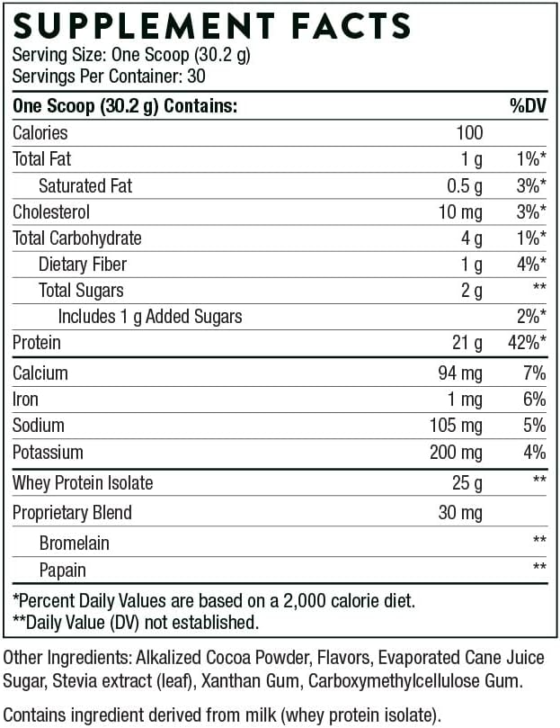 THORNE - Whey Protein Isolate Bundle - Chocolate & Vanilla Flavors