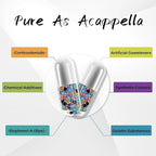 ACAPPELLA Magnesium Glycinate with Magnesium Citrate Capsules l theanine Supplement apigenin Capsules - apigenin Supplement l-theanine - 120 Count