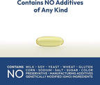 ANDREW LESSMAN Essential Omega-3 Unflavored - 180 Softgels - Ultra-Pure, High Potency Omega-3 Oils. High DHA, No Stomach Upset, No Contaminants, No Mercury. Small Easy to Swallow Softgels