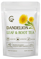 GORNVB Organic Dandelion Leaf & Root Tea, Supports Kidney Function and Healthy Digestion, Caffeine Free, 40 Tea Bags