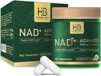 Liposomal NAD+ Supplement 500 Mg with NAD Trans-resveratrol 50 Mg – Cellular Energy & Mitochondrial Support – Healthy Aging & Antioxidant Support – 60 Capsules (30 Servings)