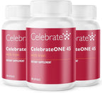 Celebrate Vitamins CelebrateONE 45, 45mg Iron - Once Daily Bariatric Multivitamin, Essential Vitamins & Minerals - Gastric Bypass & Sleeve Gastrectomy Supplement (90 Capsules)