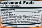 Now Probiotic-10 25 Billion, 50 Count (Pack of 2)
