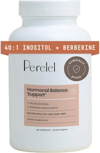 Perelel Hormone Balance Support, Myo & D Chiro Inositol, Womens Inositol Supplement with Berberine, Alpha Lipoic Acid, & Dim to Support Female Health, Soy, Dairy & Gluten Free, Non GMO, 120 Capsules