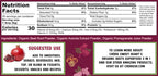 Cherie Sweet Heart USDA Organic Beets Superfood Powder, 3-in-1 Nitric Oxide, Support Healthy Blood Pressure and Blood Circulation, 283g (10 oz, Beets Superfood)