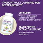 NEW ROOTS HERBAL Turmeric Curcumin Supplement 500mg with Black Pepper Extract - 20x Better Absorption | Coumarin Capsules with 95% Curcuminoids & 95% Piperine (90 Veg Capsules)