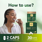Liposomal NAD+ Supplement 500 Mg with NAD Trans-resveratrol 50 Mg – Cellular Energy & Mitochondrial Support – Healthy Aging & Antioxidant Support – 60 Capsules (30 Servings)