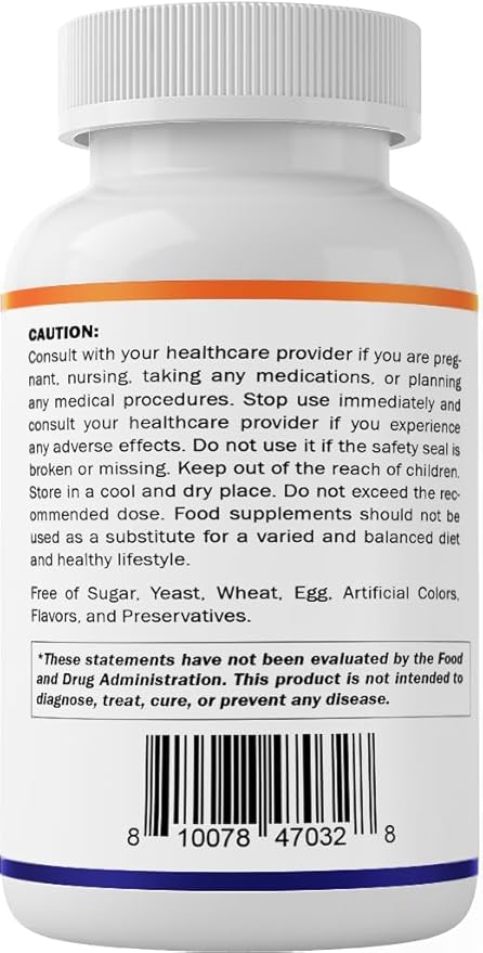 Vitamatic Vitamin B2 (Riboflavin) 250 mg - 200 Capsules Support Cellular Energy & Red Blood Cell Production