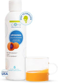 Core Med Science Liposomal Curcumin + Resveratrol Liquid Supplement, High Absorption – Supports Healthy Inflammation Response for Joint, Heart, Brain Health – 6 Fl. Oz, 30 Servings, Made in USA