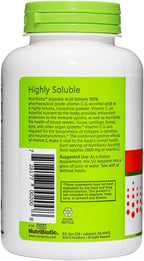 NutriBiotic Ascorbic Acid Vitamin C Powder, 8 Oz | Pharmaceutical Grade L-Ascorbic Acid, 2000 Mg Per Serving | Essential Immune & Antioxidant Collagen Support Supplement | Vegan, Gluten & GMO Free