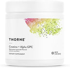 THORNE - Creatine + Alpha GPC - Micronized Creatine Monohydrate Powder - Support for Muscles & Cognitive Function* - for Women & Men - Watermelon Lemonade - NSF Certified for Sport - 30 Servings