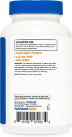 Nutricost Triple Magnesium Complex (300mg, 120 Capsules) - from Di-Magnesium Malate, Bisglycinate and Citrate, 60 Servings