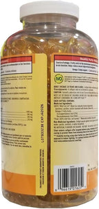 Costco Companies Inc. Kirkland Signature 100% Wild Fish Oil Blend with Alaskan Salmon Oil, 1000mg, 400 Softgels