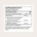 THORNE - Advanced Testosterone Support - Men's Health Supplement - Supports Healthy Testosterone Levels & Muscle Fatigue* - with Ashwagandha, Shilajit & Zinc - Third-Party Certified - 60 Capsules