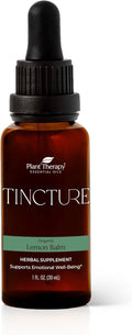 Plant Therapy Organic Lemon Balm Herbal Supplement Tincture 30 mL (1 oz) Encourages Emotional Balance, Helps Soothe Digestive Discomfort, Vegan, Non GMO, Gluten Free, Liquid, 1 Bottle