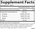 Carlson - Natural Digestive Enzymes, Digestive Aid #34 with Protease, Amylase & Lipase, Digestive Support, Nutrient Absorption & Optimal Wellness, 50 Tablets