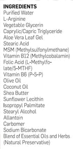 BIOLABS PRO INNERGIZE B12 Cream - All Natural Topical B12 w/B6 & 10% L-Arginine - Advanced Neurological & PreWorkout Support - Professional Grade Methyl B12 - B6