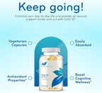 Extra Strength CoQ10 800mg - Quick Absorption Coenzyme Q10 800mg Potent Antioxidant for Heart Energy and Aging Support - High Stability CoQ10 Ubiquinone Caps - Made in a cGMP US Lab (100 Servings)