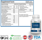 Immune Defense 600mg | 60 Veg Capsules. Enhance Immune Health with a Potent Blend of Graviola Leaf, Raspberry Fruit, Green Tea, Turmeric, Garlic. Boost Your Well-Being Naturally.