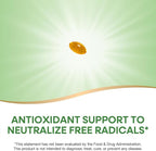 Nature’s Way Vitamin E D-Alpha Tocopherol - 268 mg per serving - Antioxidant – Essential Nutrient for Heart Muscle Cells* - Gluten Free - 100 Softgels