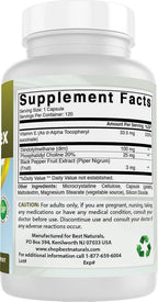 Best Naturals DIM Supplement 100 mg 120 Capsules, DIM for Estrogen Metabolism & Balance, For Menopause, Body Building, PCOS & Hormonal Acne