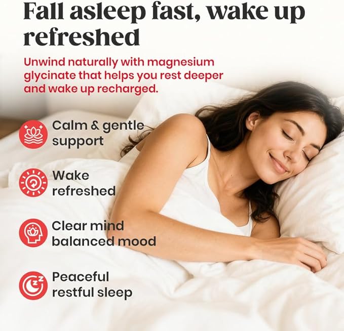 60 Day Supply Magnesium Glycinate 400mg Gummies with Ashwagandha, L-Theanine, CoQ10, Vitamin D3 & B6, Sugar Free Magnesium Gummies for Adults & Kids, Stress Relief, Sleep & Calm, Vegan, Gluten Free