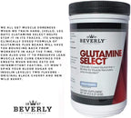 Beverly International Glutamine Select, 60 Servings. Clinically Dosed L-Glutamine and Amino Acid Formula for Lean Muscle and Recovery. Sugar-Free Powder. BCAA’s.
