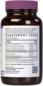Bluebonnet Nutrition Glucosamine Chondroitin & MSM, Glucosamine, Bone & Joint Health*, Non-GMO, Gluten-Free, Soy-Free, Dairy-Free, 120 Vegetable Capsules, 40 Servings