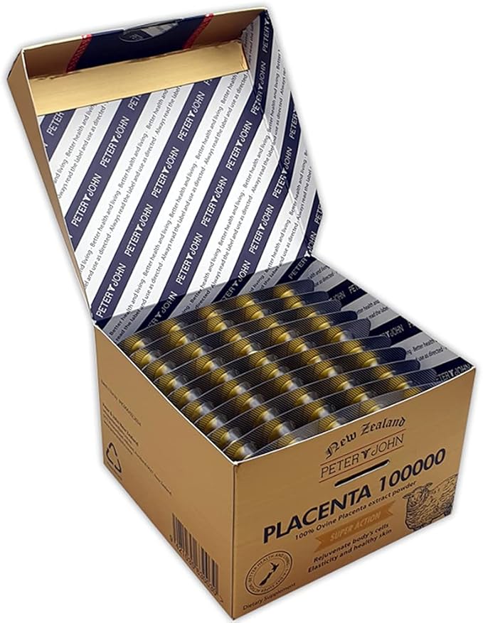 HEALTHFARM Peter John Ovine Placenta 100000 100 Capsules (1)