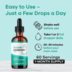 (3 Pack) Sugar Harmony Drops - Official SugarHarmony Advanced Premium Liquid Formula Support Drops - Maximum Strenght, Natural Ingredients For Overall Health & Wellness Reviews, 3 Bottles For 3 Months