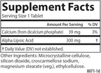 Carlson - Alpha Lipoic Acid, 300 mg, Promotes Energy Production, 90 Tablets